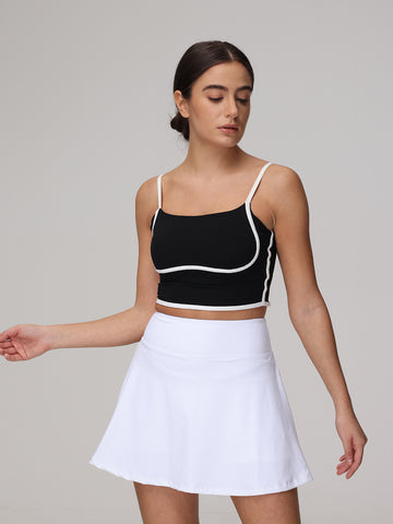 Quick-Dry High-Waisted A-Line Skirt