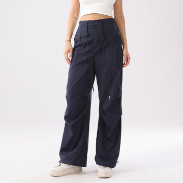 Drawstring Casual Street-Style Pants