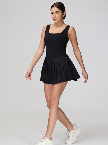 Active Backless Tennis Dress