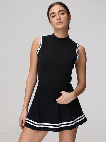 Vintage Stripe Tennis Top