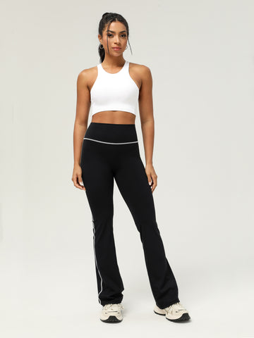 Colorblock Flared Pants