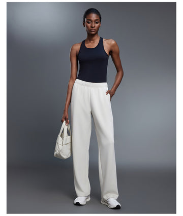 Airflow High-Waist Wide-Leg Comfort Pants