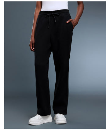 CozyDrape Fleece Straight Pants