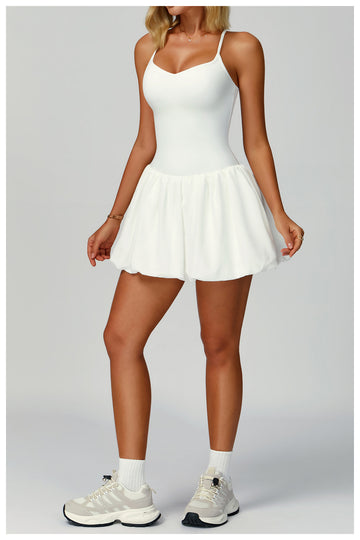 CrossBack NudeFlow Tennis Dress