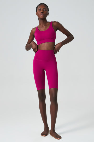 Mid Support U Neck Sports Bra
