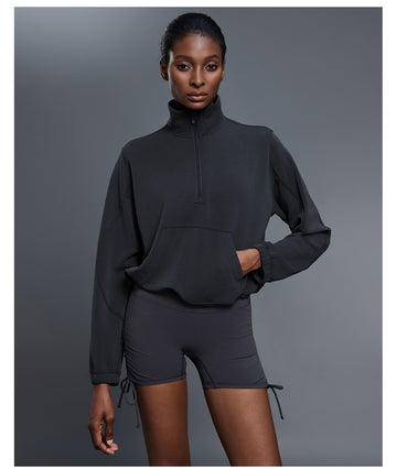 Elevate Half-Zip Mock Neck Sweatcoat