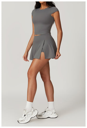 Active Flow High-Waist Skirt