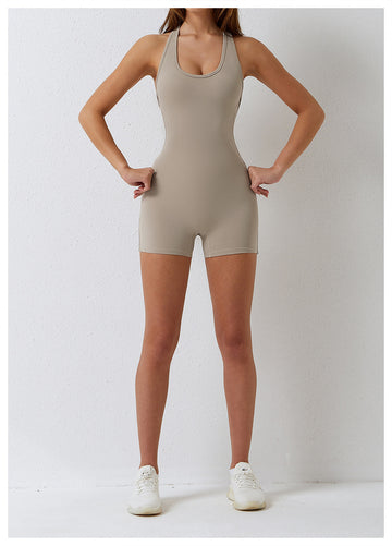 Racerback Butt Lifting Jumpsuit