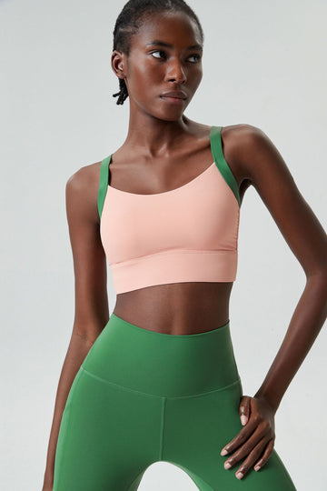 DualTone Support Sports Bra
