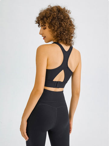 Lightweight Back Cutout Sports Tank Top