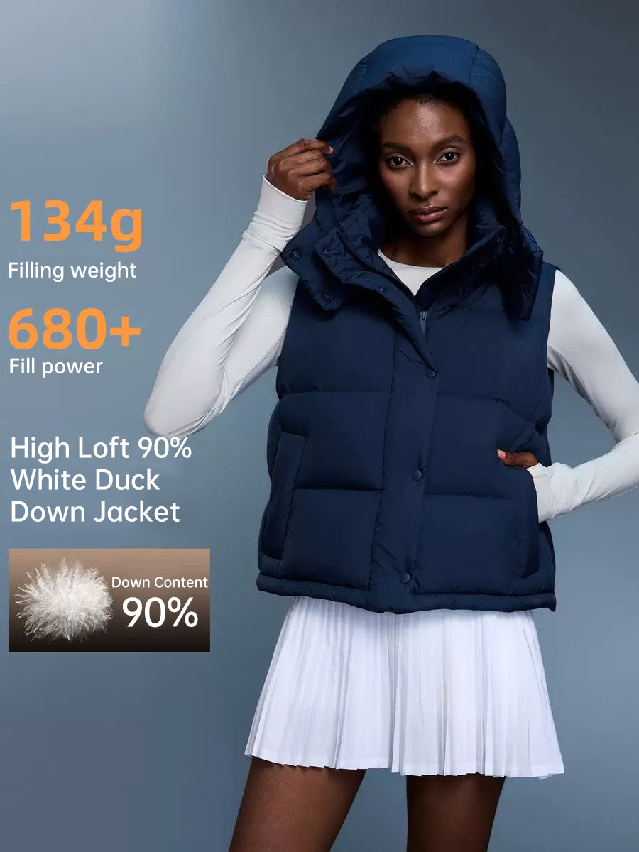 Snug Glow Puffer Vest