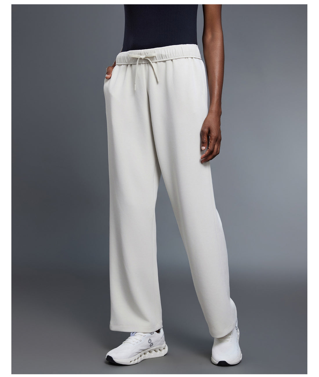 Airflow High-Waist Wide-Leg Comfort Pants