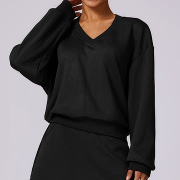 Comfort Club V-Neck Sweatshirt