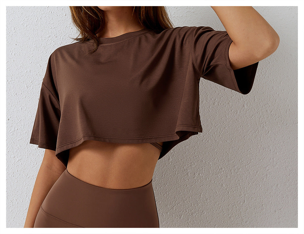 Ultra Soft Breathable  Fit Crop Top