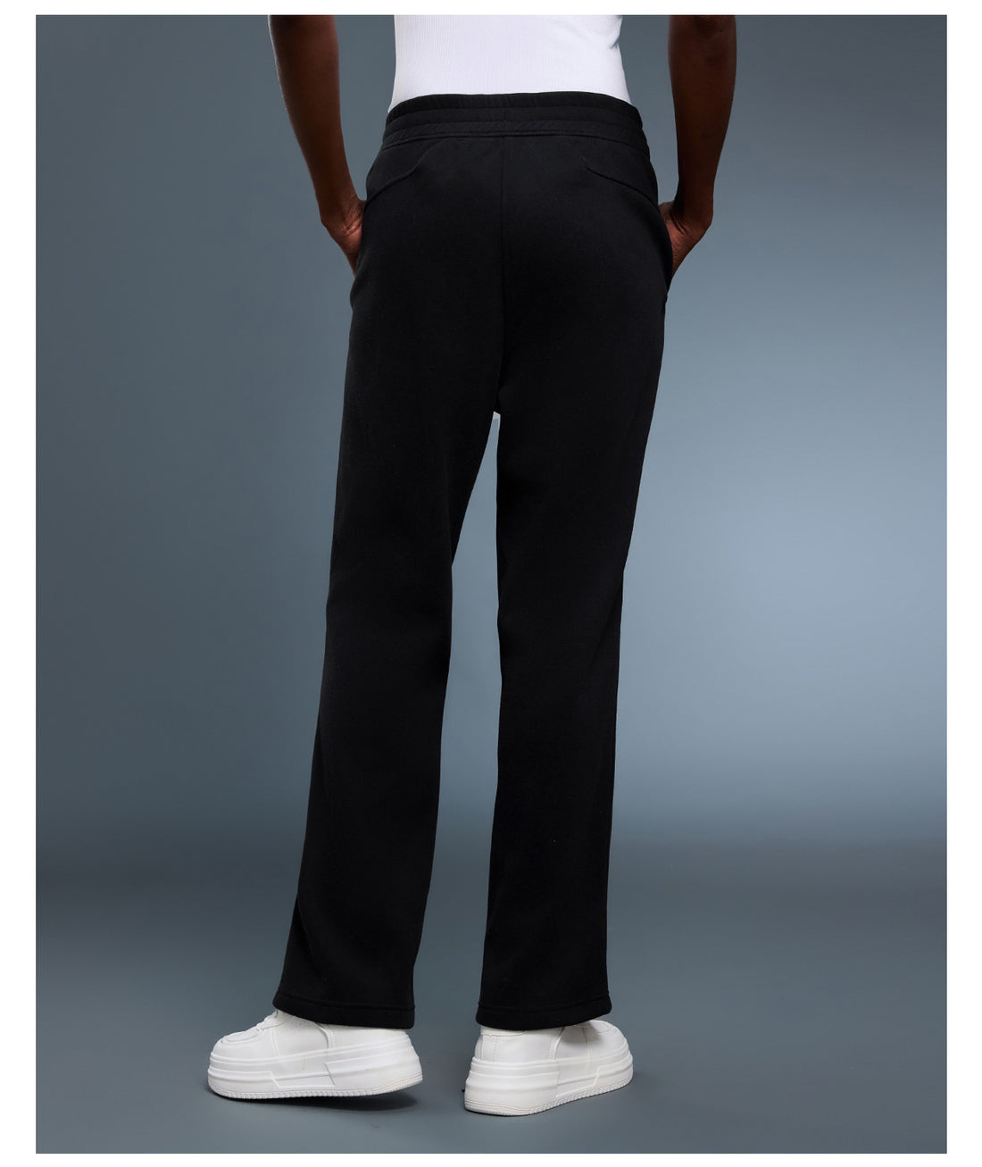 CozyDrape Fleece Straight Pants