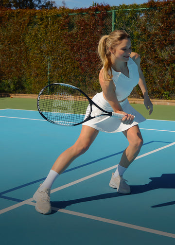 Polo Collar Tennis Crop Top