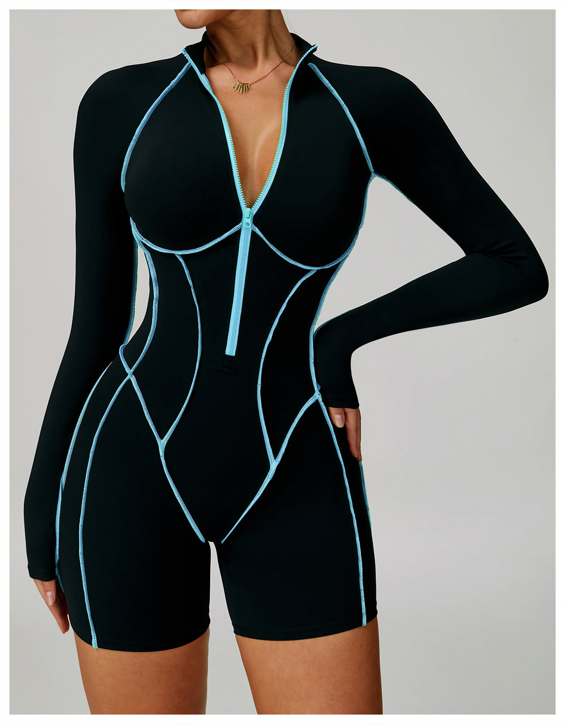 Dynamic Curve Yoga Jumpsuit